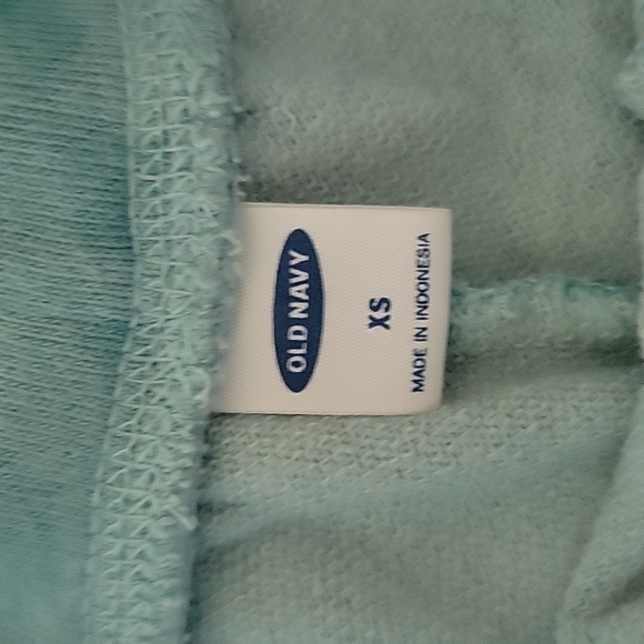 Women's Old Navy XS green tye dye lounge drawstring shorts - Picture 2 of 5